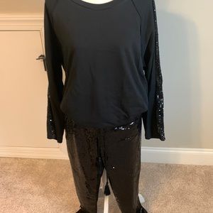 Sequin jogging suit NWT
